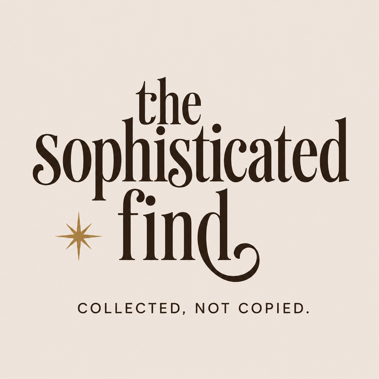 The Sophisticated Find